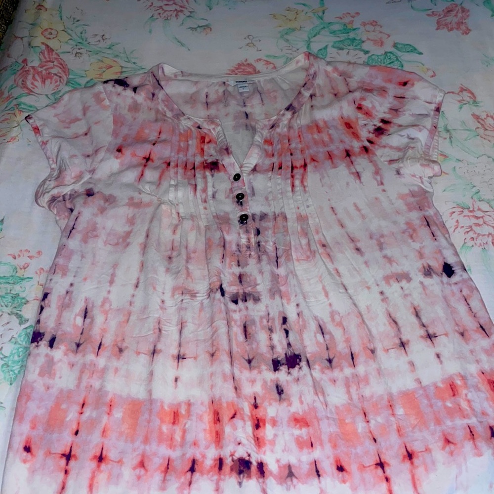 Short sleeve rayon shirt